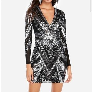 EXPRESS Sequins Dress ✨